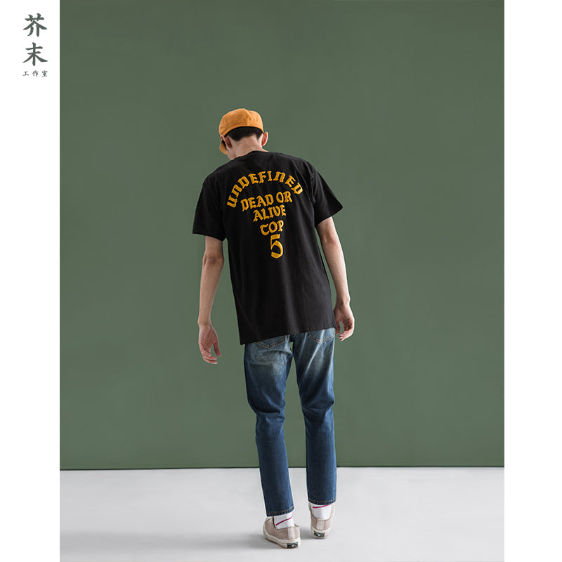 INFLATION New 100% Cotton Man Lettering Printed Men Tee Fashion Confortable Men's Tshirt Casual T-shirt For Men 8127S - Guenthers