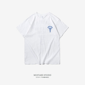 INFLATION New 100% Cotton Man Lettering Printed Men Tee Fashion Confortable Men's Tshirt Casual T-shirt For Men 8127S - Guenthers