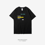 INFALTION 2018 Fashion Men's Casual Lettering Print Brand T-shirt Hip Hop Streetwear Trending Tee 8158S - Guenthers